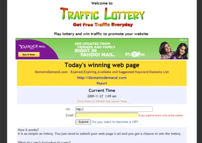 Traffic Lottery small