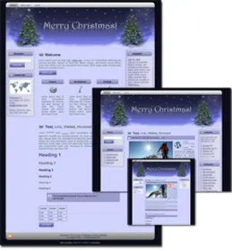 Christmas Wordpress, Blogger and HTML Templates small