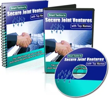 eCover representing Secure Joint Ventures eBooks & Reports with Master Resell Rights