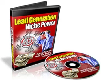 eCover representing Lead Generation Niche Power Videos, Tutorials & Courses with Resell Rights