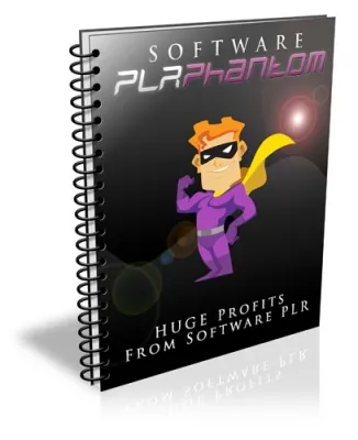 eCover representing Software PLR Phantom eBooks & Reports/Software & Scripts with Master Resell Rights