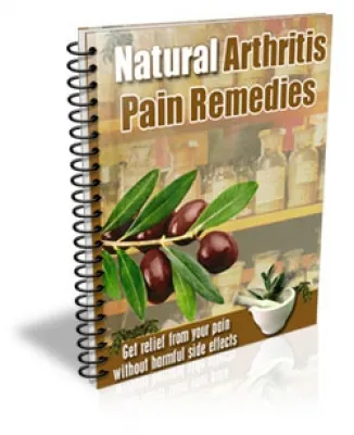 eCover representing Natural Arthritis Pain Remedies eBooks & Reports with Master Resell Rights