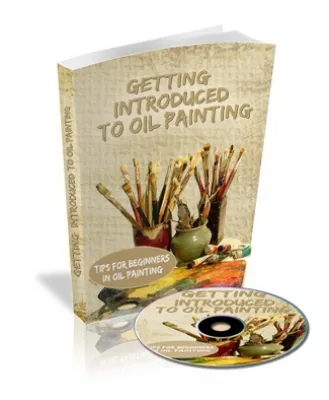 eCover representing Getting Introduced To Oil Painting eBooks & Reports with Master Resell Rights