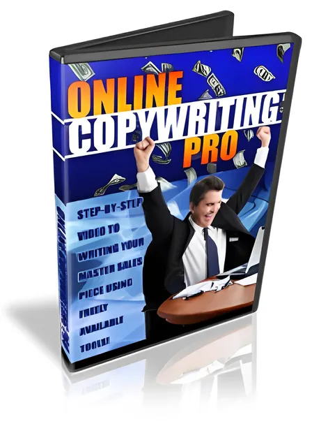 eCover representing Online Copywriting Pro Videos, Tutorials & Courses with Master Resell Rights