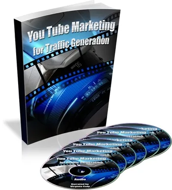 eCover representing You Tube Marketing For Traffic Generation eBooks & Reports with Personal Use Rights