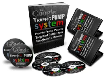 eCover representing The Google Traffic Pump System eBooks & Reports/Videos, Tutorials & Courses with Master Resell Rights