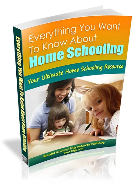 eCover representing Everything You Want To Know About Home Schooling eBooks & Reports with Master Resell Rights