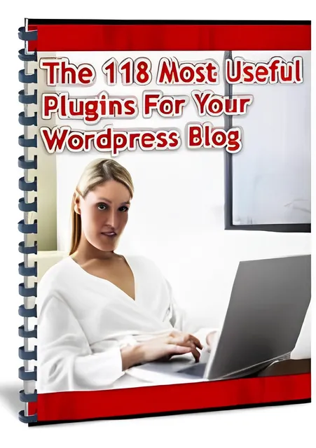eCover representing The 118 Most Useful Plugins for Your WordPress Blog eBooks & Reports with Master Resell Rights