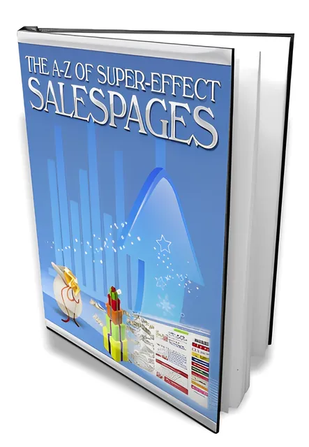 eCover representing The A-Z Of Super-Effect SalesPages eBooks & Reports with Master Resell Rights