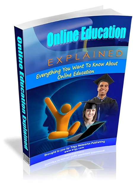 eCover representing Online Education Explained eBooks & Reports with Master Resell Rights