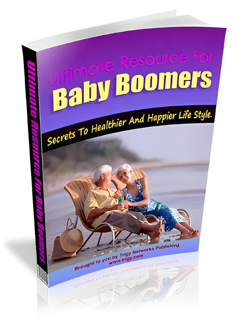 eCover representing Ultimate Resource For Baby Boomers eBooks & Reports with Master Resell Rights