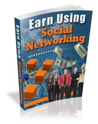 eCover representing Earn Using Social Networking eBooks & Reports with Master Resell Rights