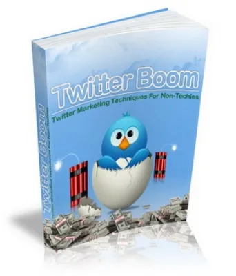 eCover representing Twitter Boom eBooks & Reports with Master Resell Rights