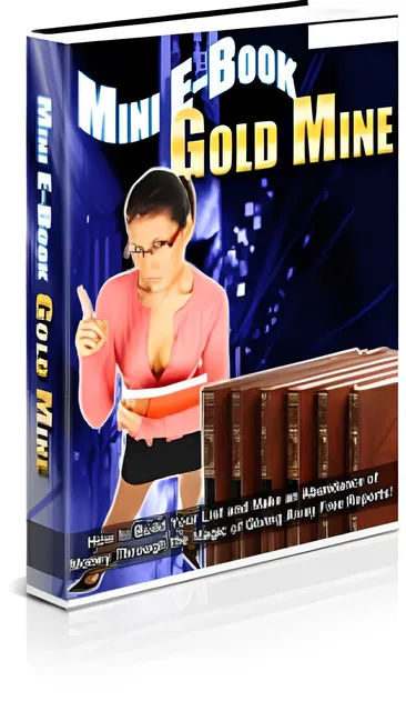 eCover representing Mini E-Book Gold Mine eBooks & Reports with Master Resell Rights