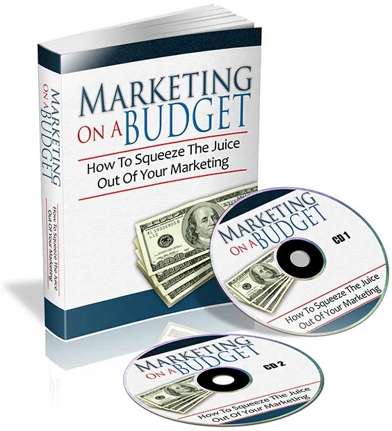 eCover representing Marketing On A Budget eBooks & Reports with Private Label Rights