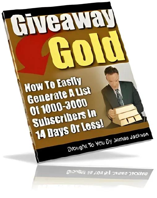 eCover representing Giveaway Gold eBooks & Reports with Master Resell Rights