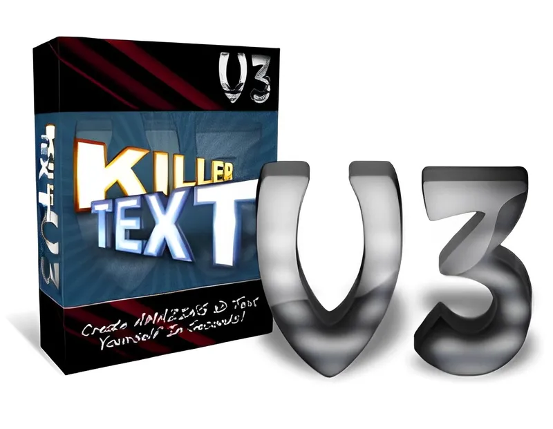 eCover representing Killer Text V3  with Personal Use Rights