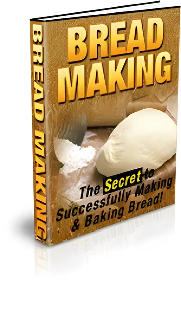 eCover representing Bread Making eBooks & Reports with Master Resell Rights