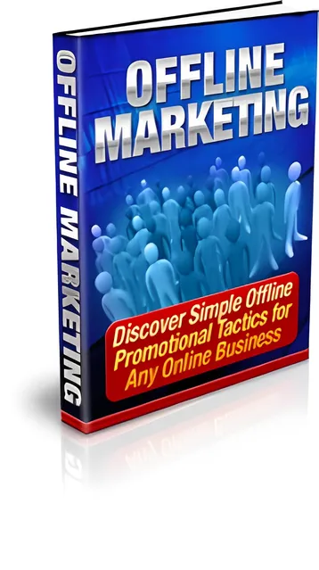eCover representing Offline Marketing eBooks & Reports with Master Resell Rights