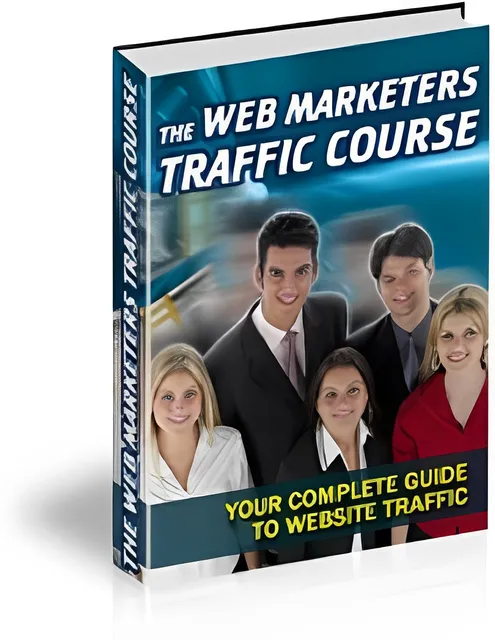 eCover representing The Web Marketers Traffic Course eBooks & Reports with Master Resell Rights