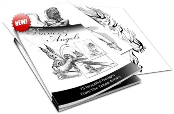 eCover representing Fairies and Angels Tattoos eBooks & Reports with Master Resell Rights