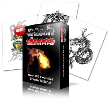eCover representing Dragon Tattoos eBooks & Reports with Master Resell Rights