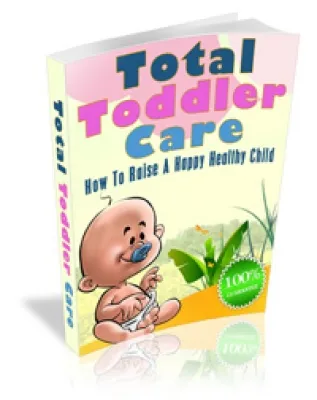eCover representing Total Toddler Care eBooks & Reports with Master Resell Rights
