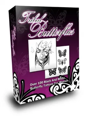 eCover representing Tribal Butterflies eBooks & Reports with Master Resell Rights