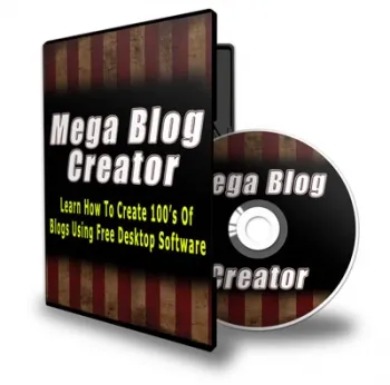eCover representing Mega Blog Creator eBooks & Reports/Videos, Tutorials & Courses with Personal Use Rights