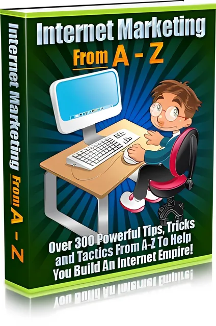 eCover representing Internet Marketing From A-Z eBooks & Reports with Master Resell Rights