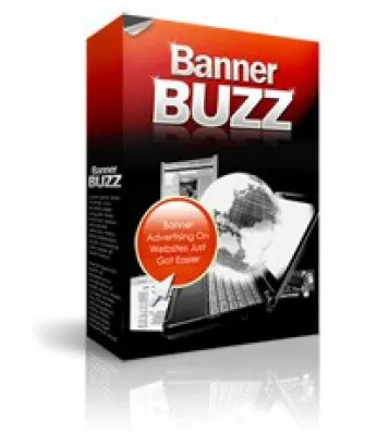 eCover representing Banner Buzz Videos, Tutorials & Courses with Resell Rights