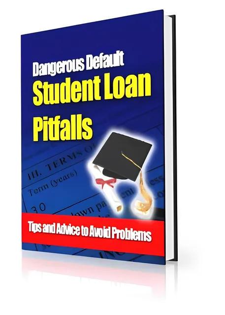 eCover representing Dangerous Default Student Loan Pitfalls eBooks & Reports with Private Label Rights