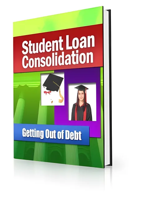 eCover representing Student Loan Consolidation eBooks & Reports with Private Label Rights
