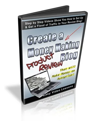 eCover representing Create A Money Making Product Review Blog Videos, Tutorials & Courses with Personal Use Rights