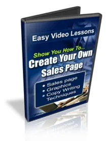 Create Your Own Sales Page small