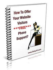 How To Offer Your Website Visitors FREE Phone Support! small