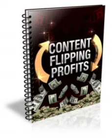 Content Flipping Profits small