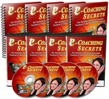 eCover representing E-Coaching Secrets Videos, Tutorials & Courses with Master Resell Rights
