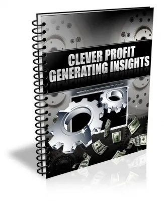 eCover representing Clever Profit Generating Insights eBooks & Reports with Private Label Rights