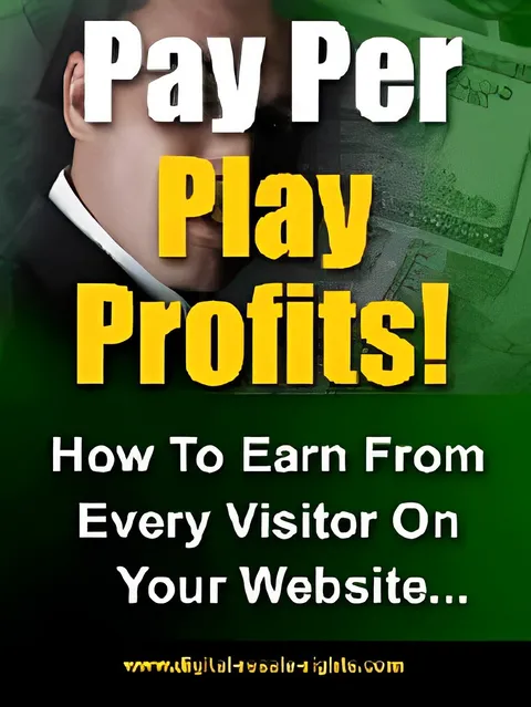 eCover representing Pay Per Play Profits! eBooks & Reports with Master Resell Rights