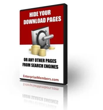 eCover representing Hide Your Download Pages eBooks & Reports with Private Label Rights
