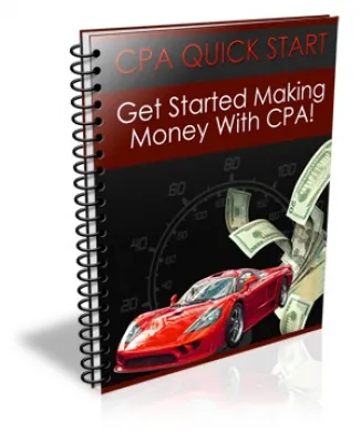 eCover representing CPA Quick Start eBooks & Reports with Master Resell Rights