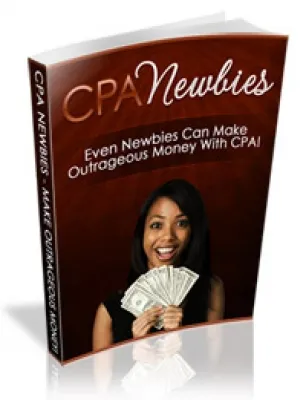 eCover representing CPA Newbies eBooks & Reports with Master Resell Rights