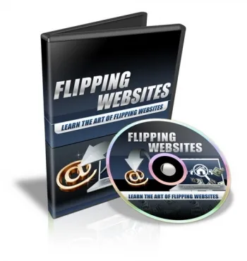eCover representing Flipping Websites  with Master Resell Rights
