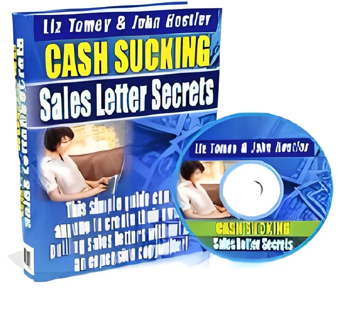 eCover representing Cash Sucking Sales Letter Secrets eBooks & Reports with Master Resell Rights