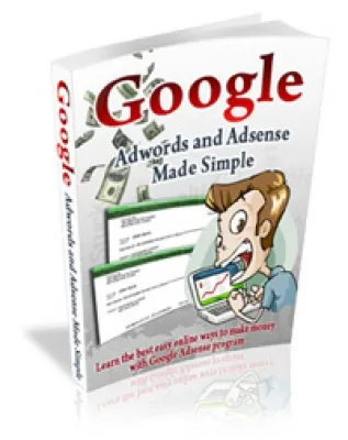 eCover representing Google Adwords and Adsense Made Simple eBooks & Reports with Master Resell Rights