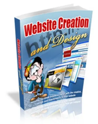 eCover representing Website Creation and Design eBooks & Reports with Master Resell Rights