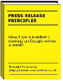 Press Release Principles small