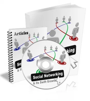 eCover representing Social Networking And Its Swift Growth eBooks & Reports with Master Resell Rights