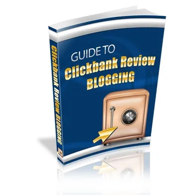 eCover representing Guide To Clickbank Review Blogging eBooks & Reports with Personal Use Rights